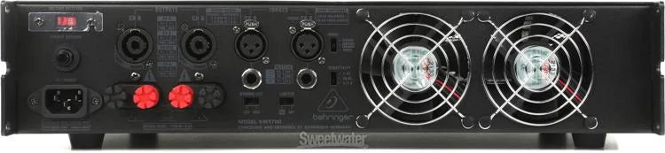 Behringer KM1700 1700W 2-Channel Power Amplifier 800w+800w @ 8ohms