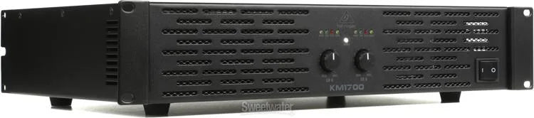 Behringer KM1700 1700W 2-Channel Power Amplifier 800w+800w @ 8ohms