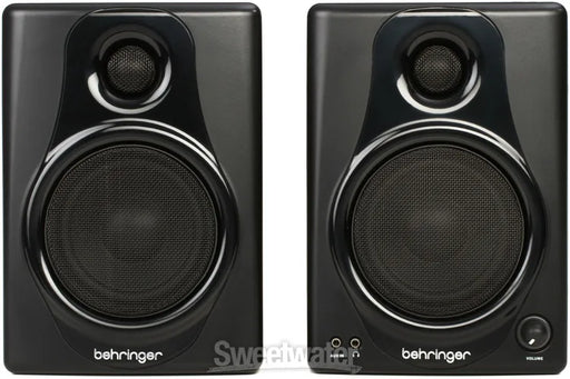 Behringer Media 40USB High-Resolution, 40-Watt Bi-Amped Digital Monitor Speakers with USB Input - Pair