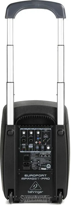 Behringer MPA40BT-Pro All-in-One Portable PA System With Bluetooth Connectivity and Battery Operation - Each