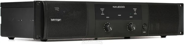 Behringer NX3000 Ultra-Lightweight 3000-Watt Class-D Power Amplifier with SmartSense Loudspeaker Impedance Compensation