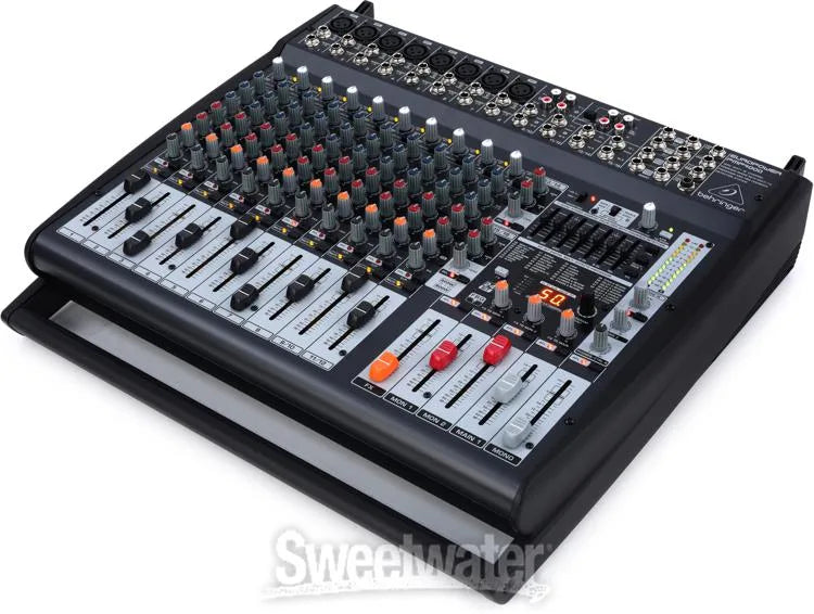 Behringer Europower PMP4000 1600W 16-Channel Powered Mixer with Multi-FX Processor and FBQ Feedback Detection System