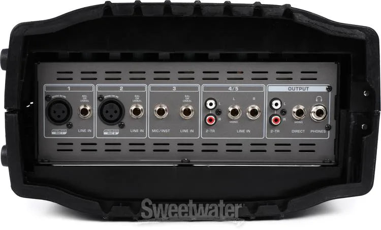 Behringer Europort PPA200 Ultra-Compact Powered Speakers 200W 5-Channel Powered Mixer with Wireless Microphone Option, Klark Teknik Multi-FX Processor and FBQ Feedback Detection