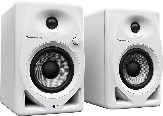 Pioneer DM40D, 4" Two-Way Powered Desktop Monitor Speakers - Pair