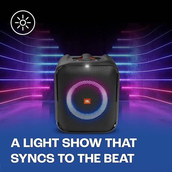 JBL Partybox Encore Essential Portable Bluetooth Party Speaker 100W Monstrous Pro Sound Dynamic Light Show - Each