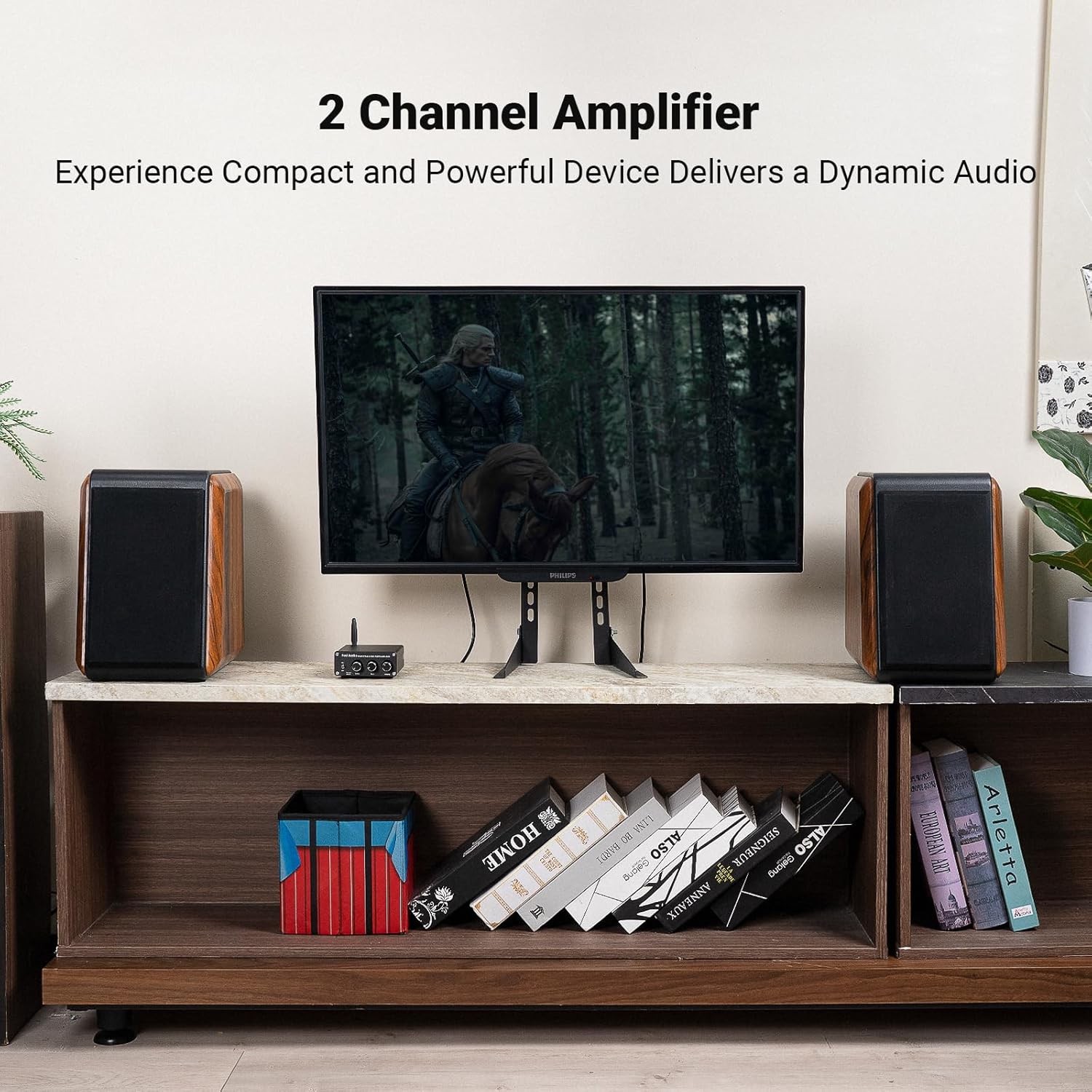 Fosi Audio BT20A Bluetooth Stereo Amplifier with Class-D Power, Wireless Streaming, and Compact Hi-Fi Performance for Home and Desktop Audio Systems - Audiomaxx India