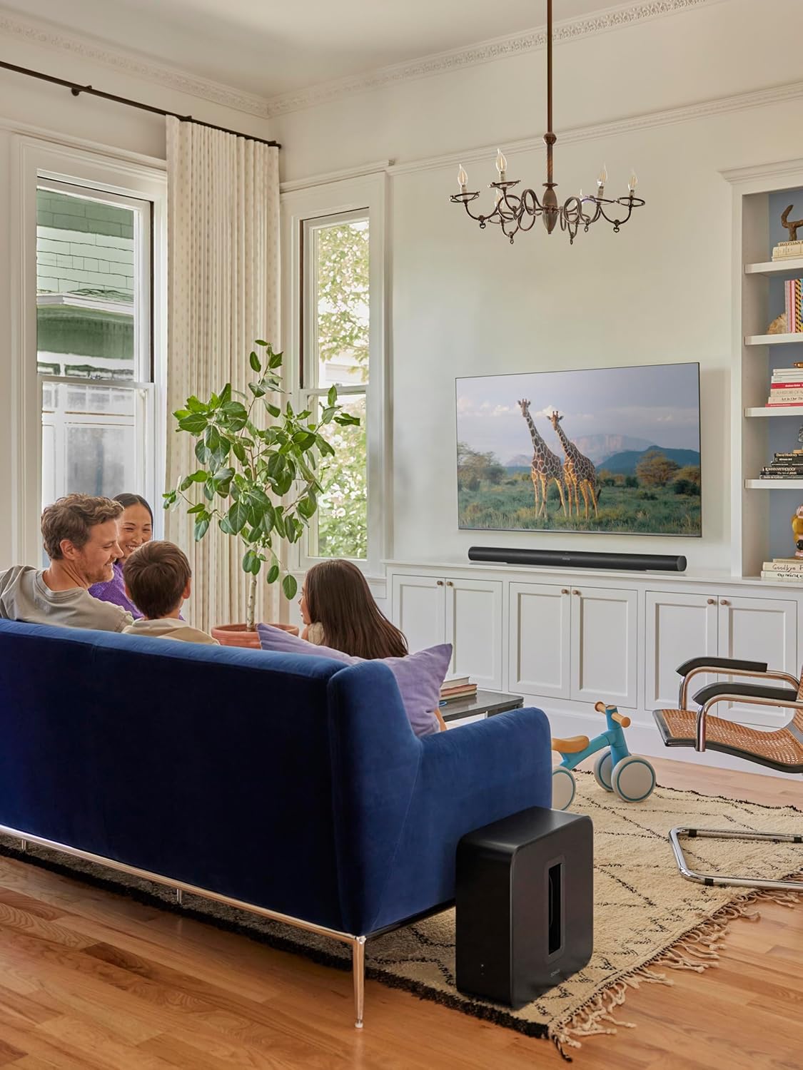 Sonos Sub 4 – Wireless Subwoofer with Powerful, Immersive Bass - Each