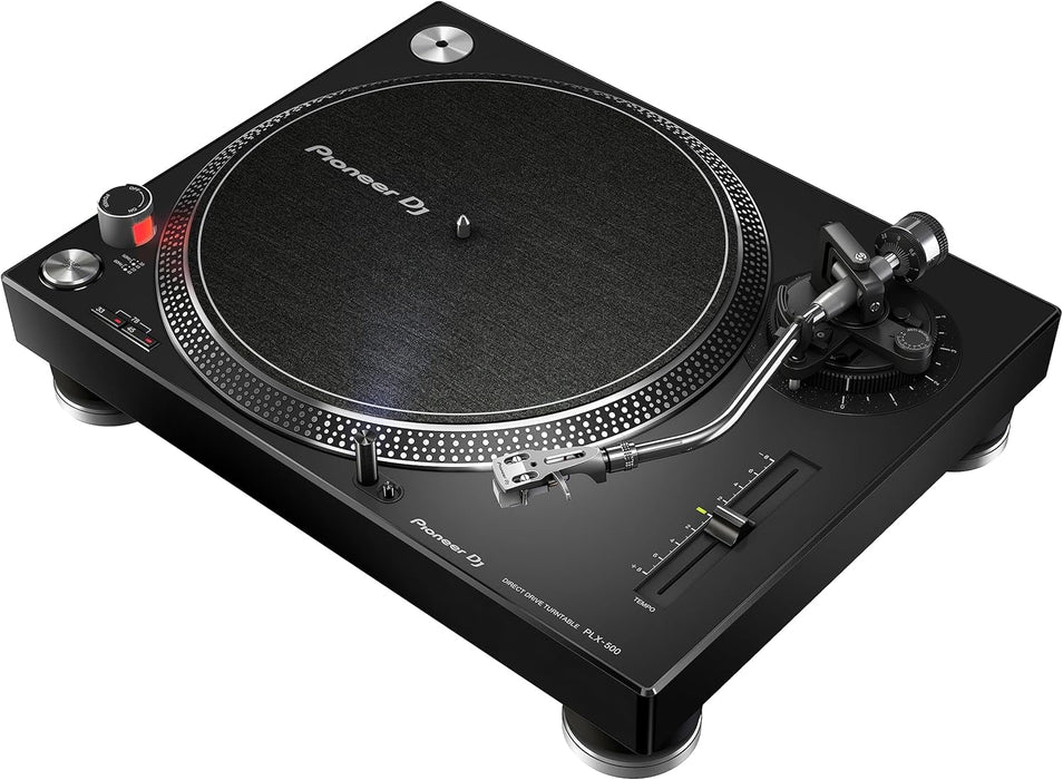 Pioneer DJ PLX-500K Direct Drive Turntable - Each