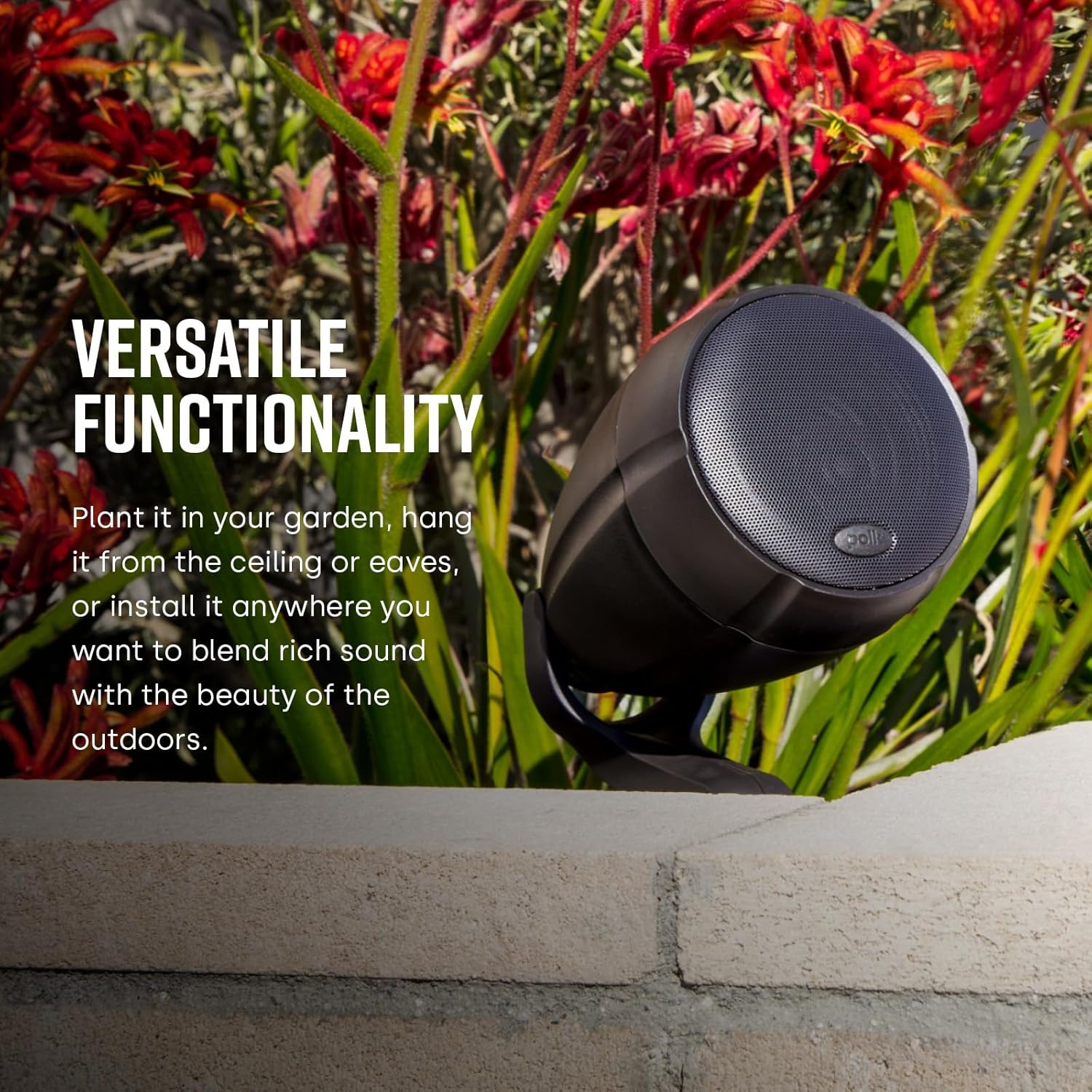 Polk Audio Atrium SAT300 Compact Outdoor, Garden, Poolside, Balcony, Deck  Speaker - Pair - Audiomaxx India