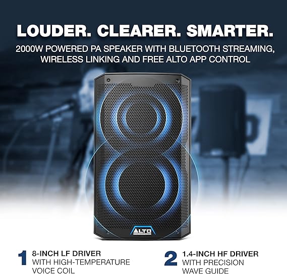 Alto Professional TS408 2,000W 8-inch Powered Speaker - Each