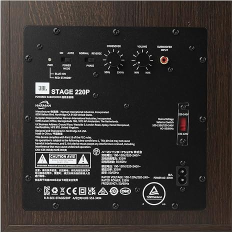 JBL STAGE 220P - 12 "  500W  Powered Subwoofer