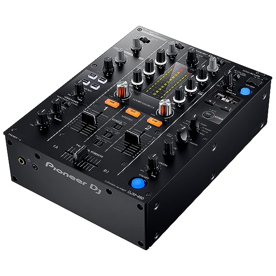 Pioneer DJM 450, 2-Channel DJ Mixer With Beat FX