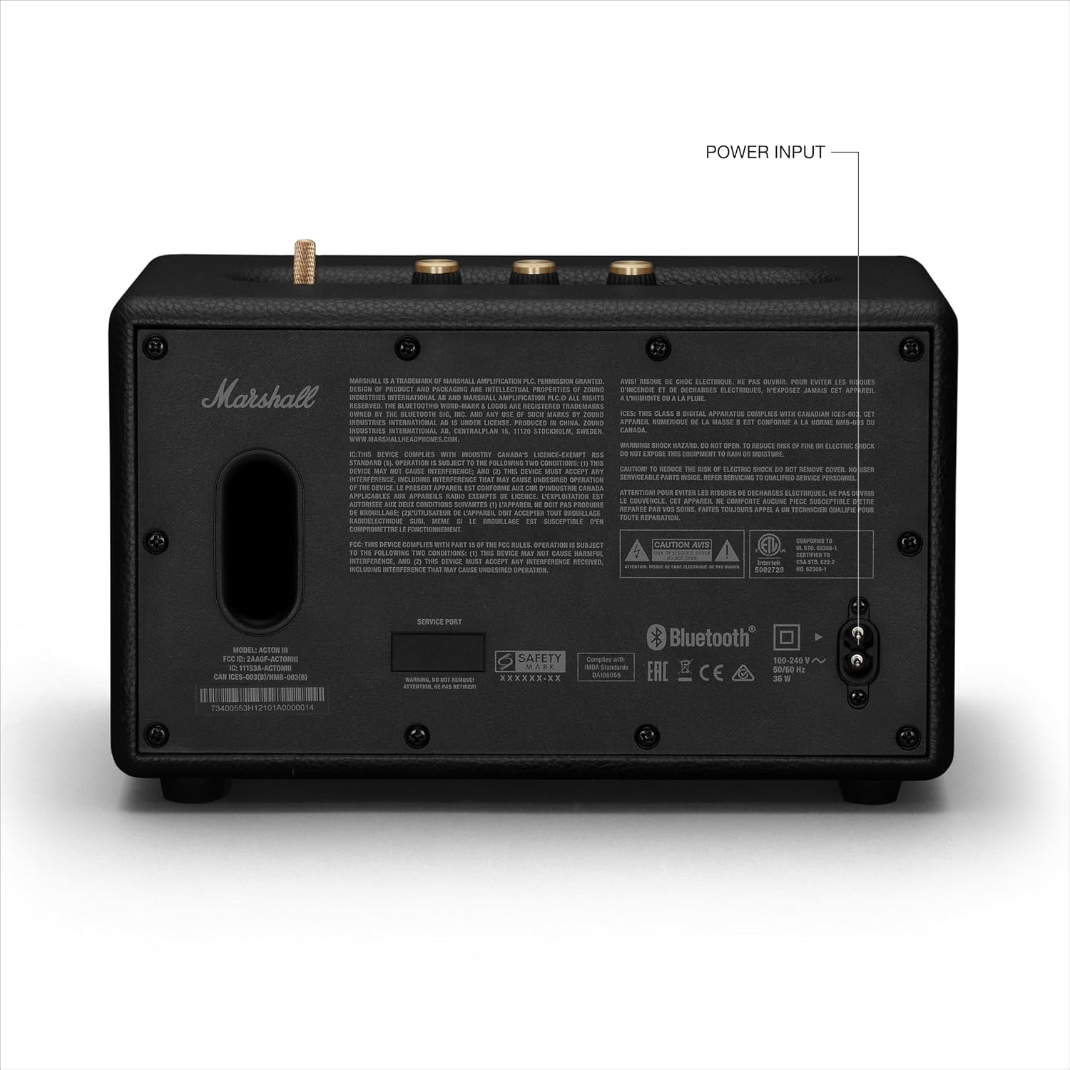 Marshall Acton III Wired Connectivity Stereo Home Speakers with Blueto