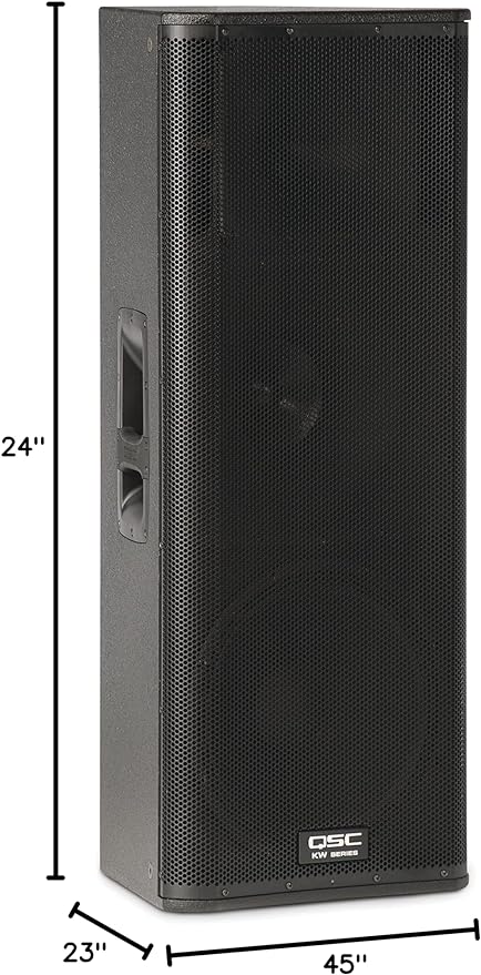 Set Up Qsc 153i QSC KW153 1000W 3-way Powered Speaker 15