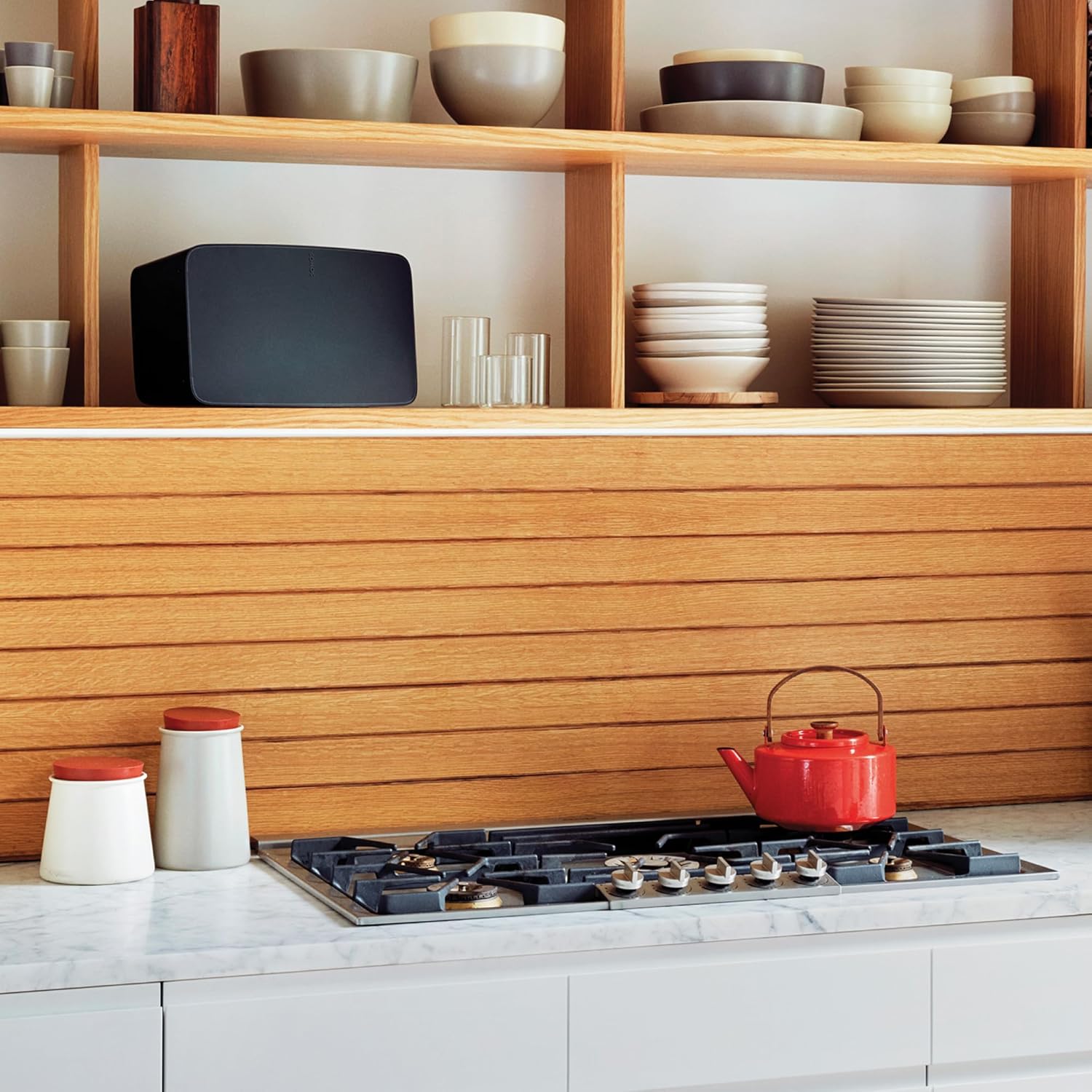 Sonos Five: Room-Filling HiFi Speaker with Wi-Fi, Line-In, and Hi-Res Audio - Each