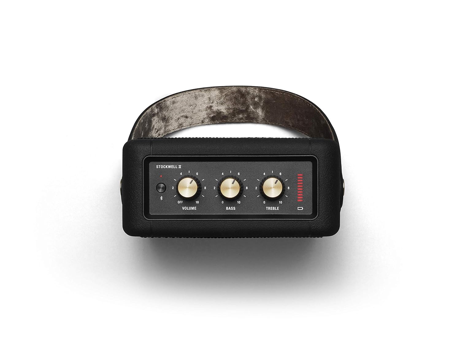 Marshall Stockwell II Portable Bluetooth Speaker with 20+ Hours of Portable Playtime, (360° Sound), Water-Resistant (IPX4)