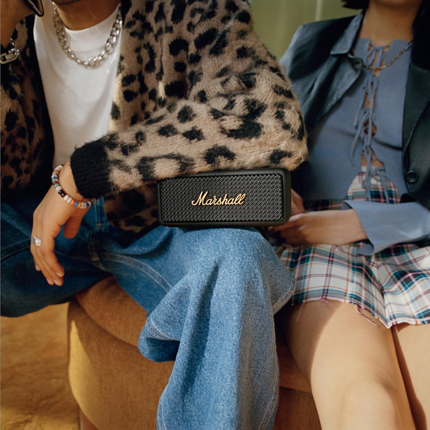 Marshall Emberton II Portable 30+Hour Playtime, (360° Sound), Waterproof 20 W Bluetooth Speaker