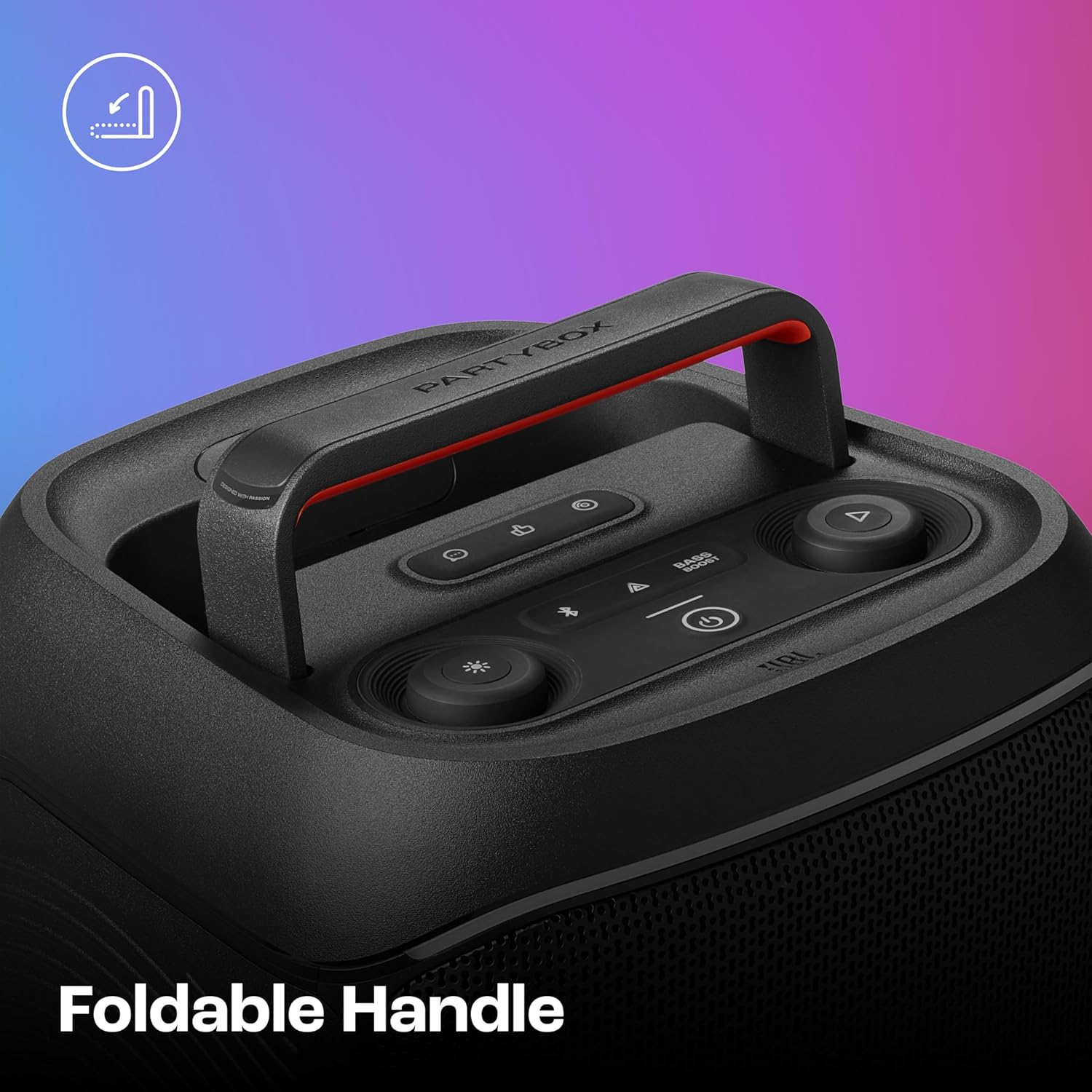 JBL Partybox Club 120 Wireless Bluetooth 160W Party Speaker, AI Sound