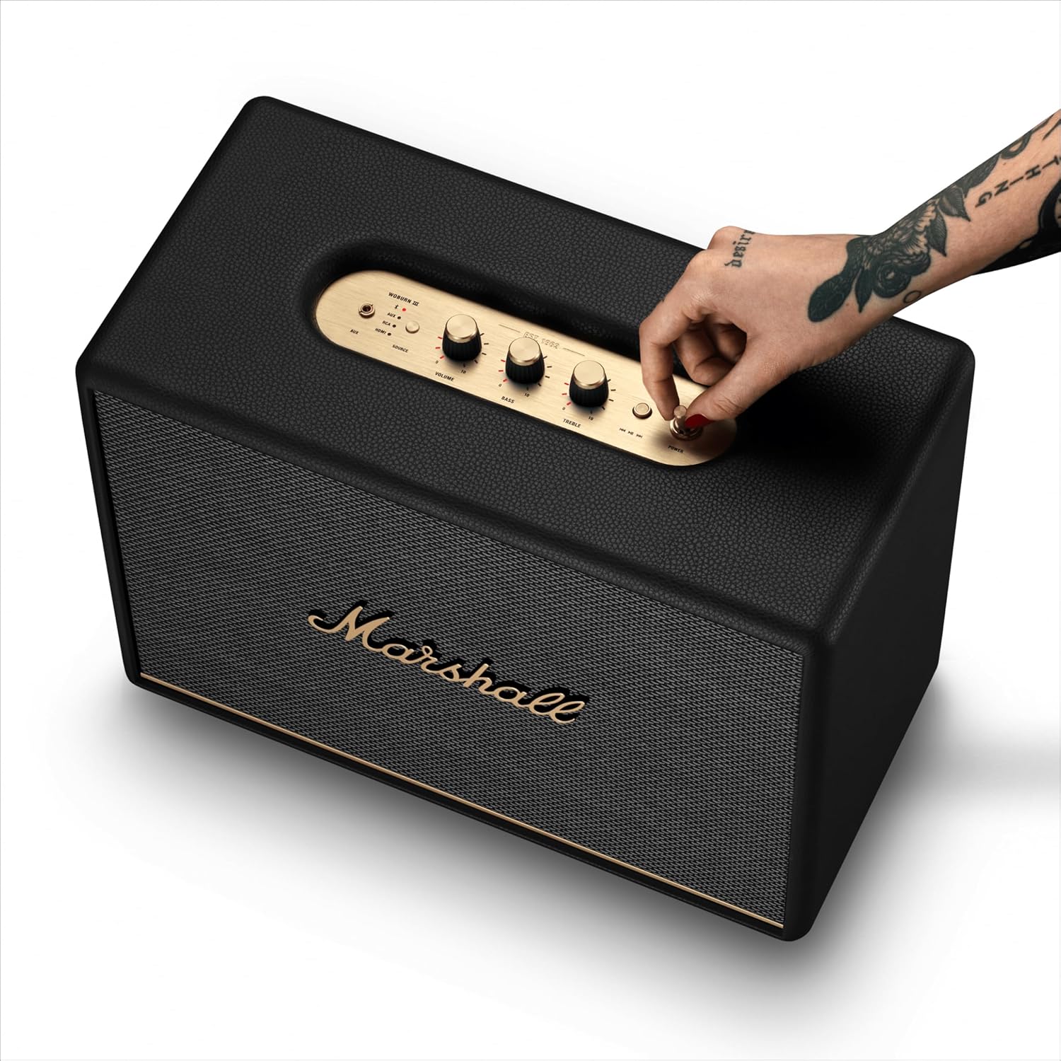 Marshall Woburn III Wired Connectivity Home Speaker with HDMI Input, B