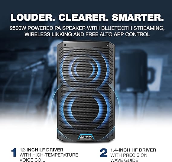 Alto Professional TS412 2500W 12-inch Powered Speaker - Each