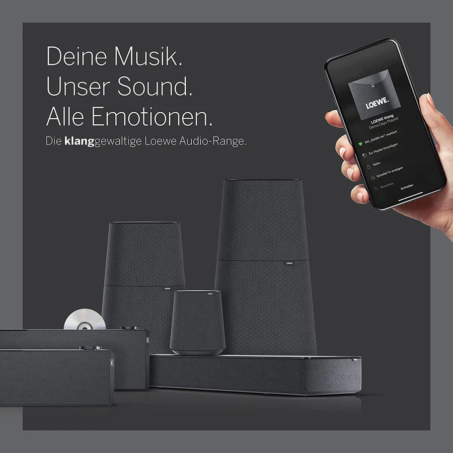 Loewe Klang MR5 Multiroom Wireless Speaker High-fidelity Sound Seamless Streaming  Multiroom Connectivity - Audiomaxx India