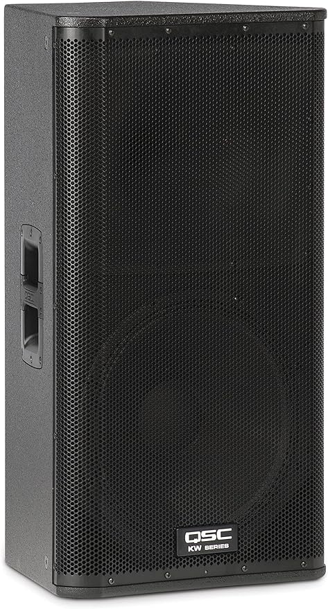 QSC KW152 1000W Powered PA Speaker 15" Low-frequency Driver and 1.75" HF Driver - Each