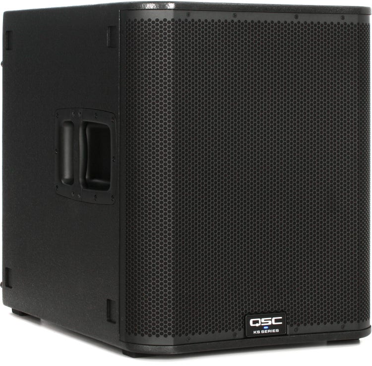 QSC KS118 3600W Powered Subwoofer 18 " Very High Output With Impressive Low Frequency - Each