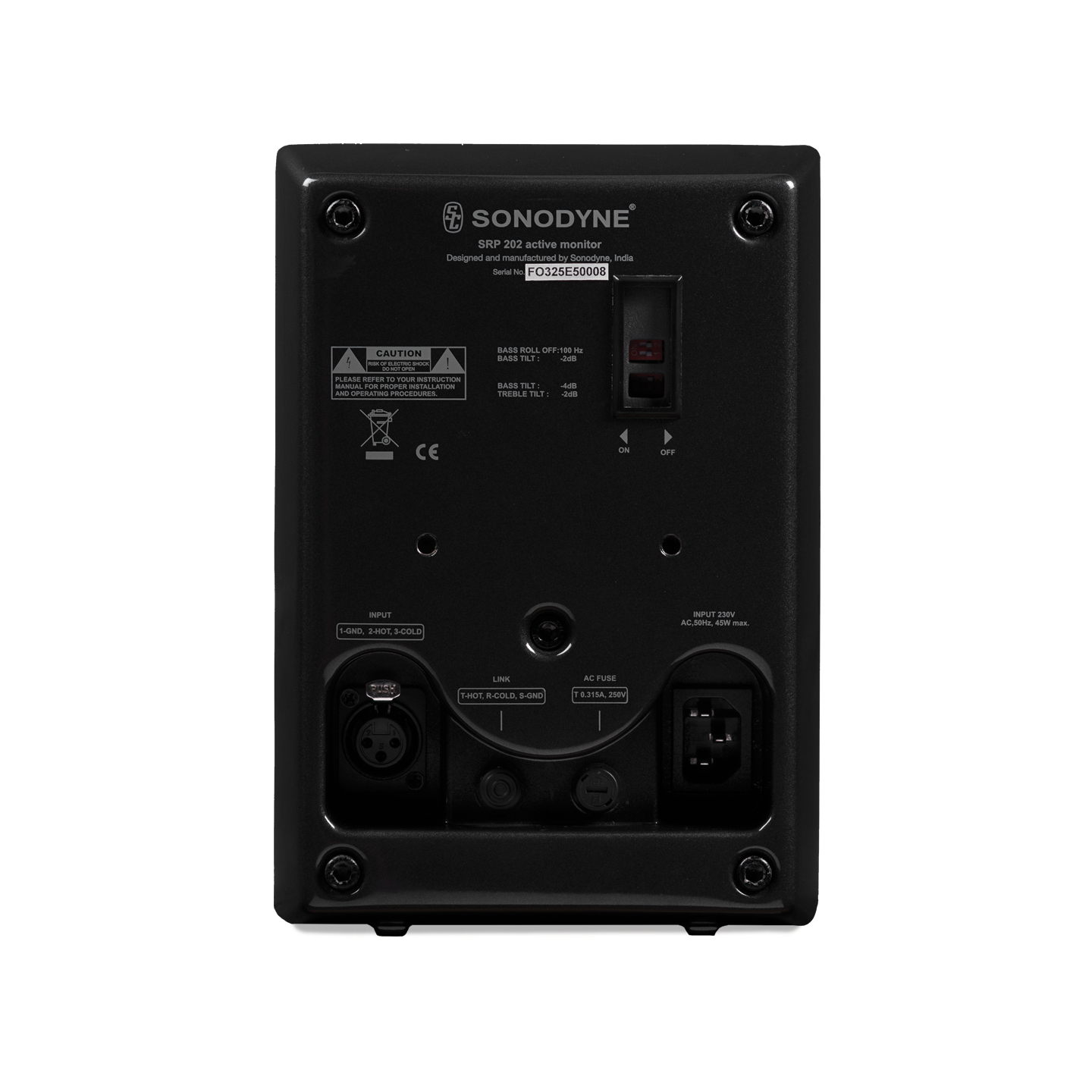 Sonodyne SRP202 4.5" 2-Way 50W Active/ Powered Speaker - Each
