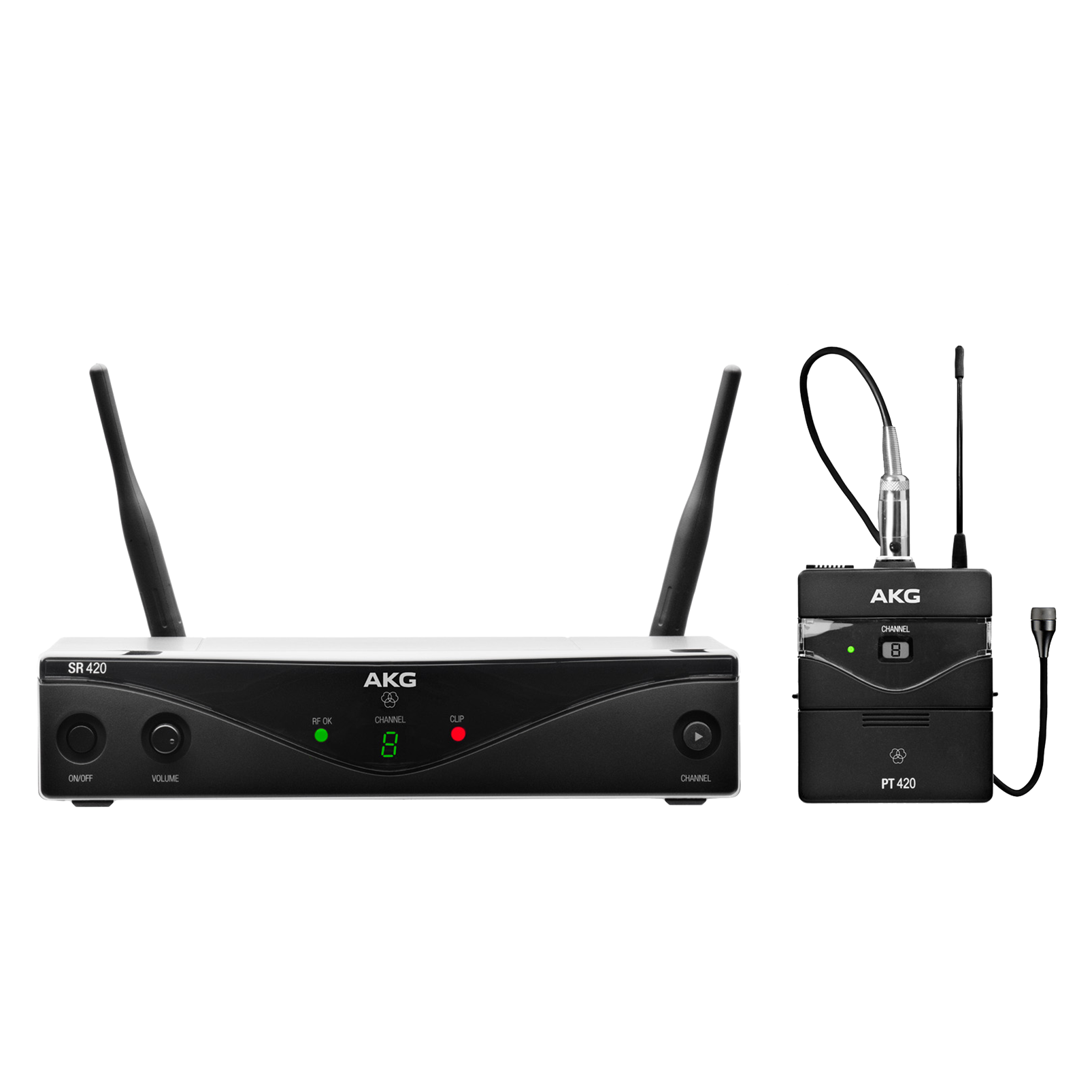 AKG WMS420 Presenter Set Bd-A Professional Multi-Channel Wireless Microphone System