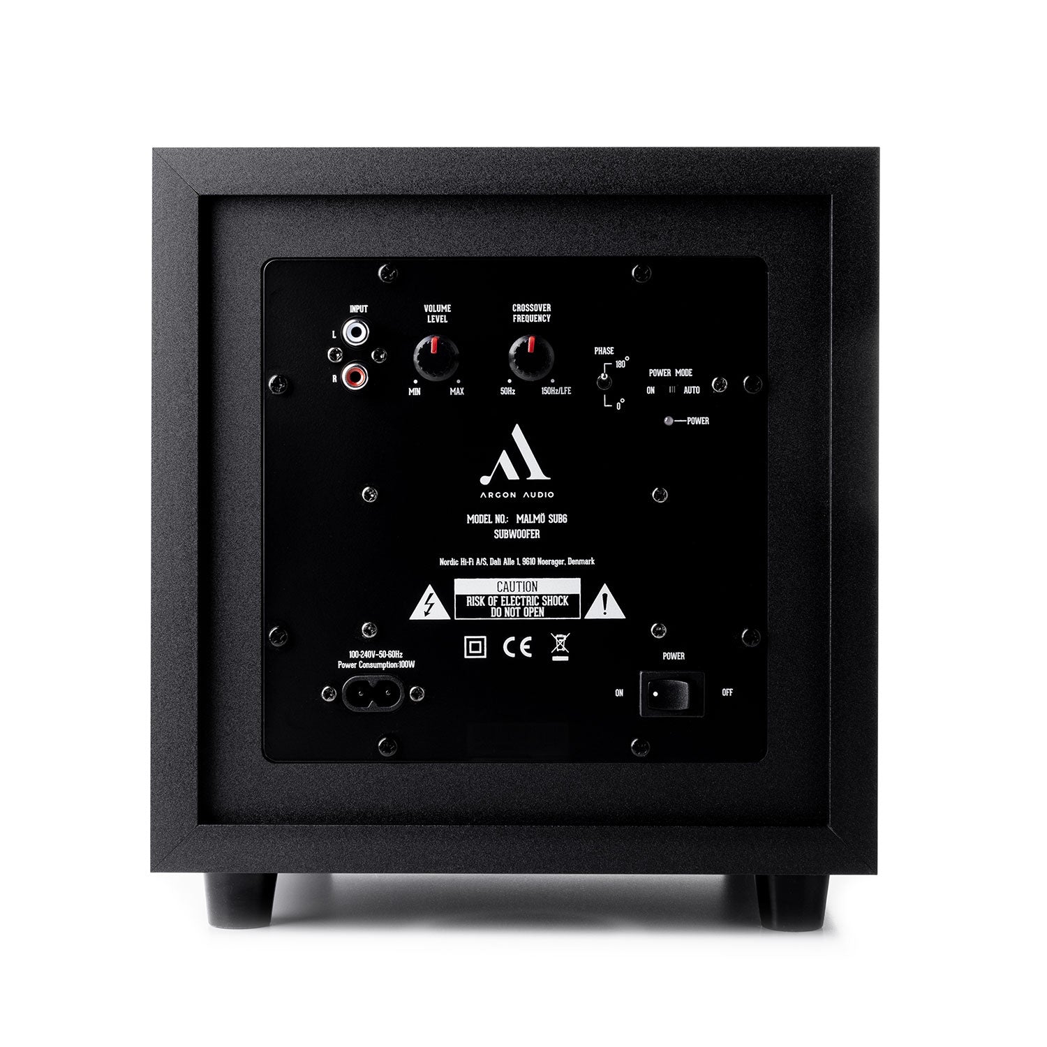 Argon Audio MALMÖ SUB 6 Compact Subwoofer Surprisingly Precise and Punchy Bass