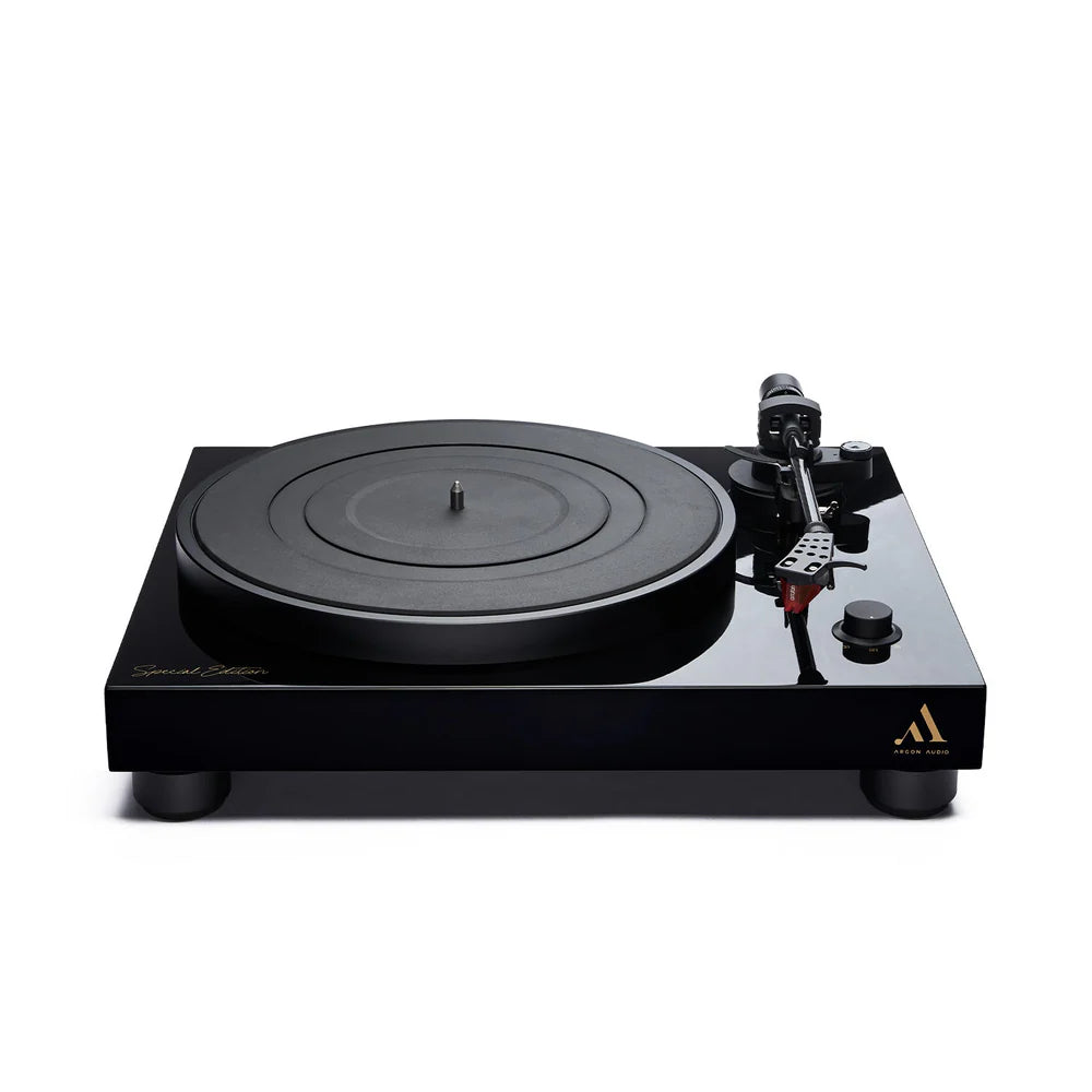 Argon Audio TT-4 Special Edition Belt Drive Turntable with Ortofon 2M Bronze Cartridge, ATS Stabilization and Dampened Platter for Reference-Class Vinyl Playback and Ultimate Analog Sound Performance - Audiomaxx India