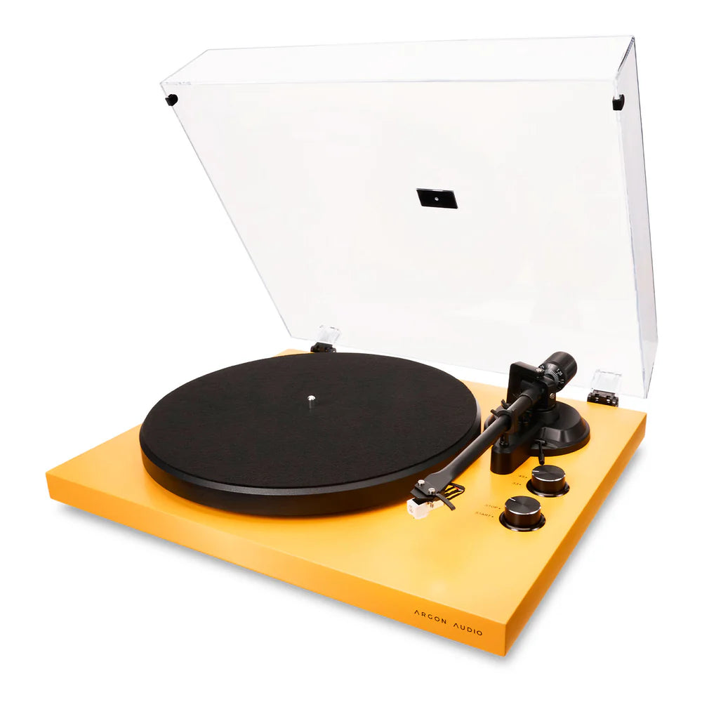 Argon Audio TT MK2 Belt Drive Turntable with Audio-Technica AT3600L Cartridge for Smooth Vinyl Playback and High-Quality Analog Sound Performance - Audiomaxx India