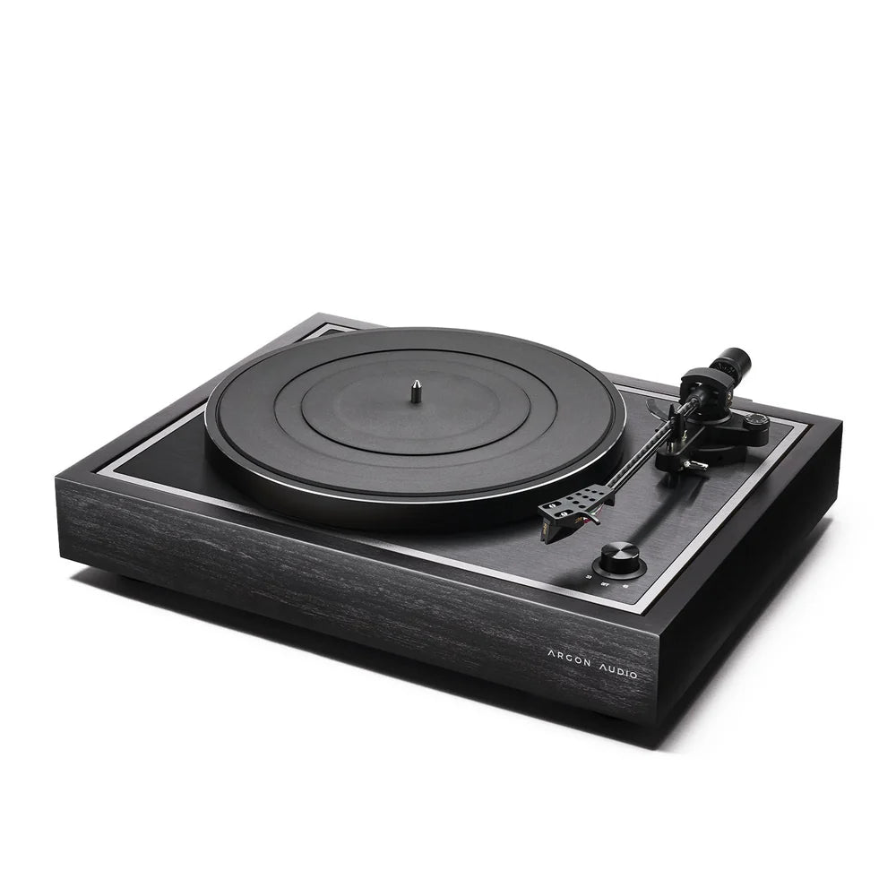 Argon Audio TT Signature Belt Drive Turntable with Ortofon 2M Cartridge, Floating Suspension and Advanced ATS Stabilization for Ultimate Reference-Level Vinyl Playback and Audiophile Sound Performance - Audiomaxx India