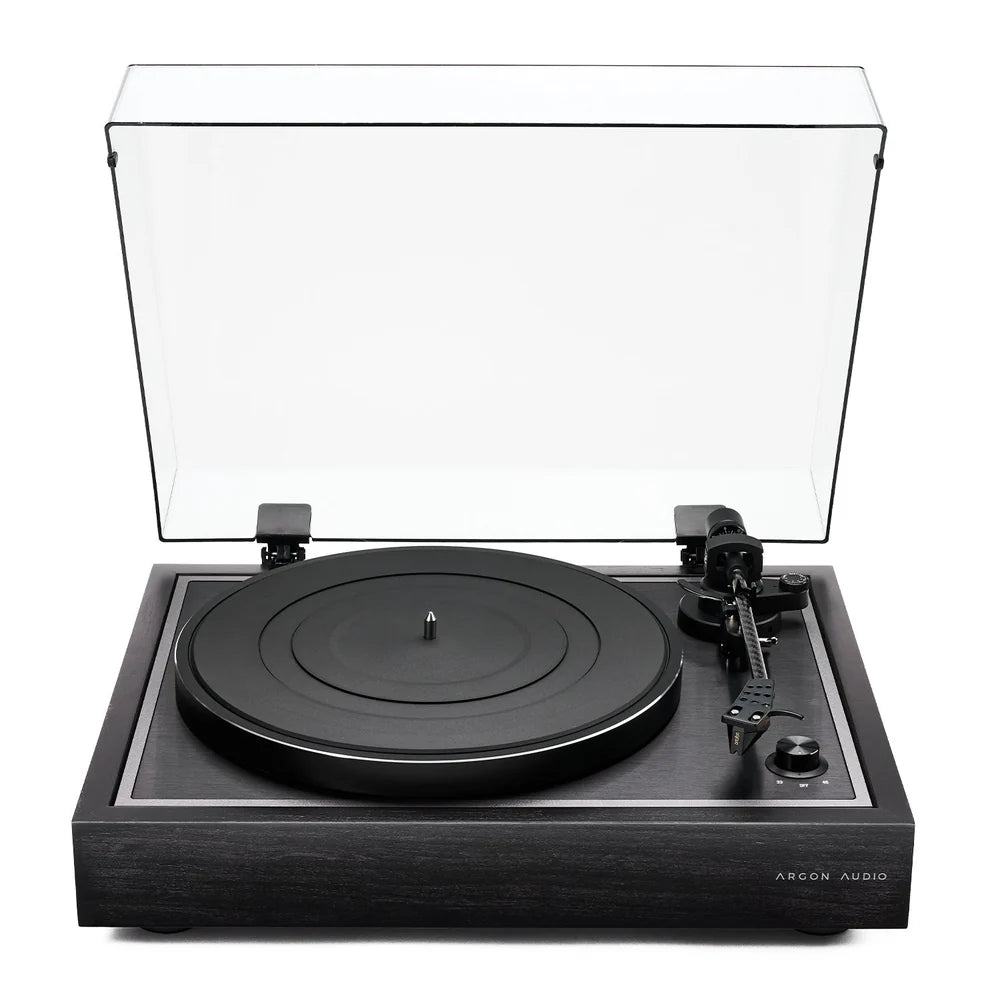 Argon Audio TT Signature Belt Drive Turntable with Ortofon 2M Cartridge, Floating Suspension and Advanced ATS Stabilization for Ultimate Reference-Level Vinyl Playback and Audiophile Sound Performance