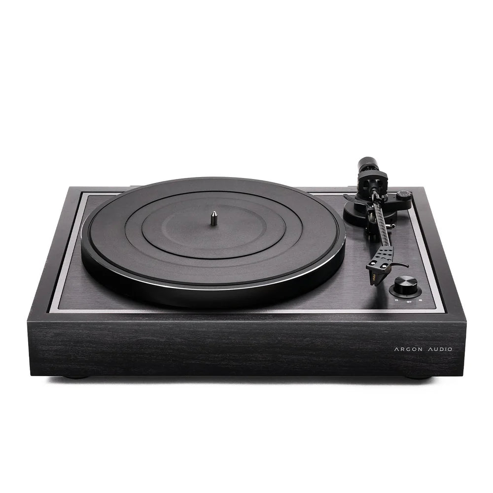 Argon Audio TT Signature Belt Drive Turntable with Ortofon 2M Cartridge, Floating Suspension and Advanced ATS Stabilization for Ultimate Reference-Level Vinyl Playback and Audiophile Sound Performance - Audiomaxx India