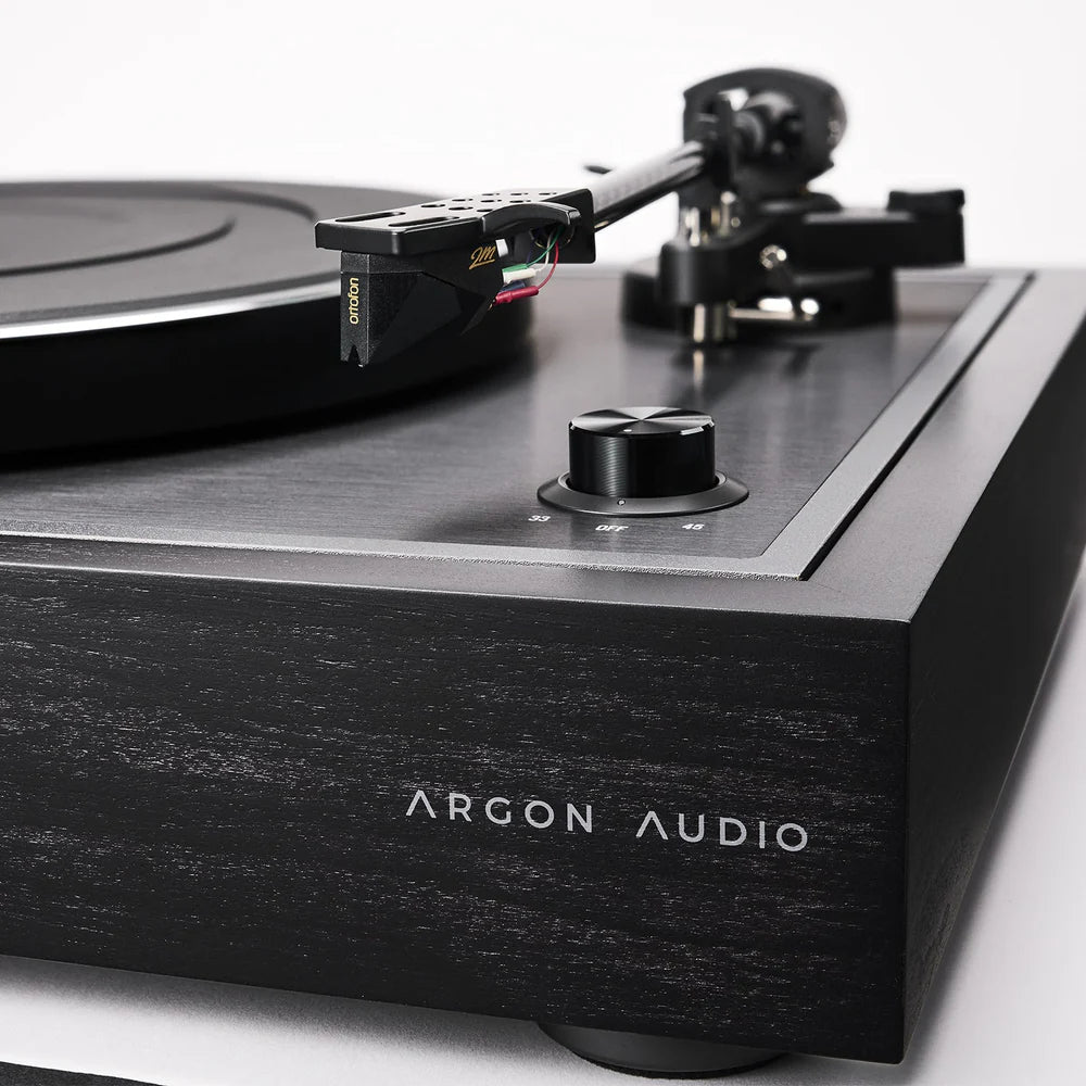 Argon Audio TT Signature Belt Drive Turntable with Ortofon 2M Cartridge, Floating Suspension and Advanced ATS Stabilization for Ultimate Reference-Level Vinyl Playback and Audiophile Sound Performance - Audiomaxx India