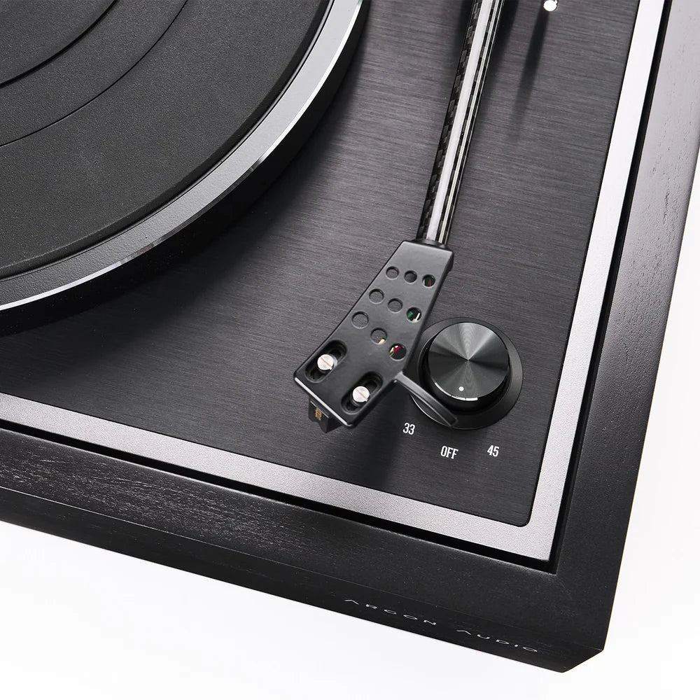 Argon Audio TT Signature Belt Drive Turntable with Ortofon 2M Cartridge, Floating Suspension and Advanced ATS Stabilization for Ultimate Reference-Level Vinyl Playback and Audiophile Sound Performance - Audiomaxx India