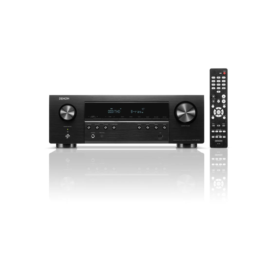 Denon AVR-S670H - 5.2 Channel Network 8K AV Receiver - Each