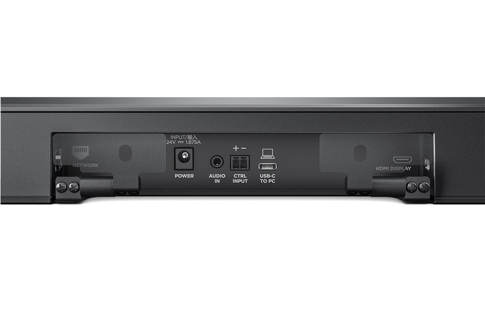 Bose Videobar VB1 USB Conferencing Device with 4K Ultra-HD Camera and 6 Beam-Steering Microphones - Each