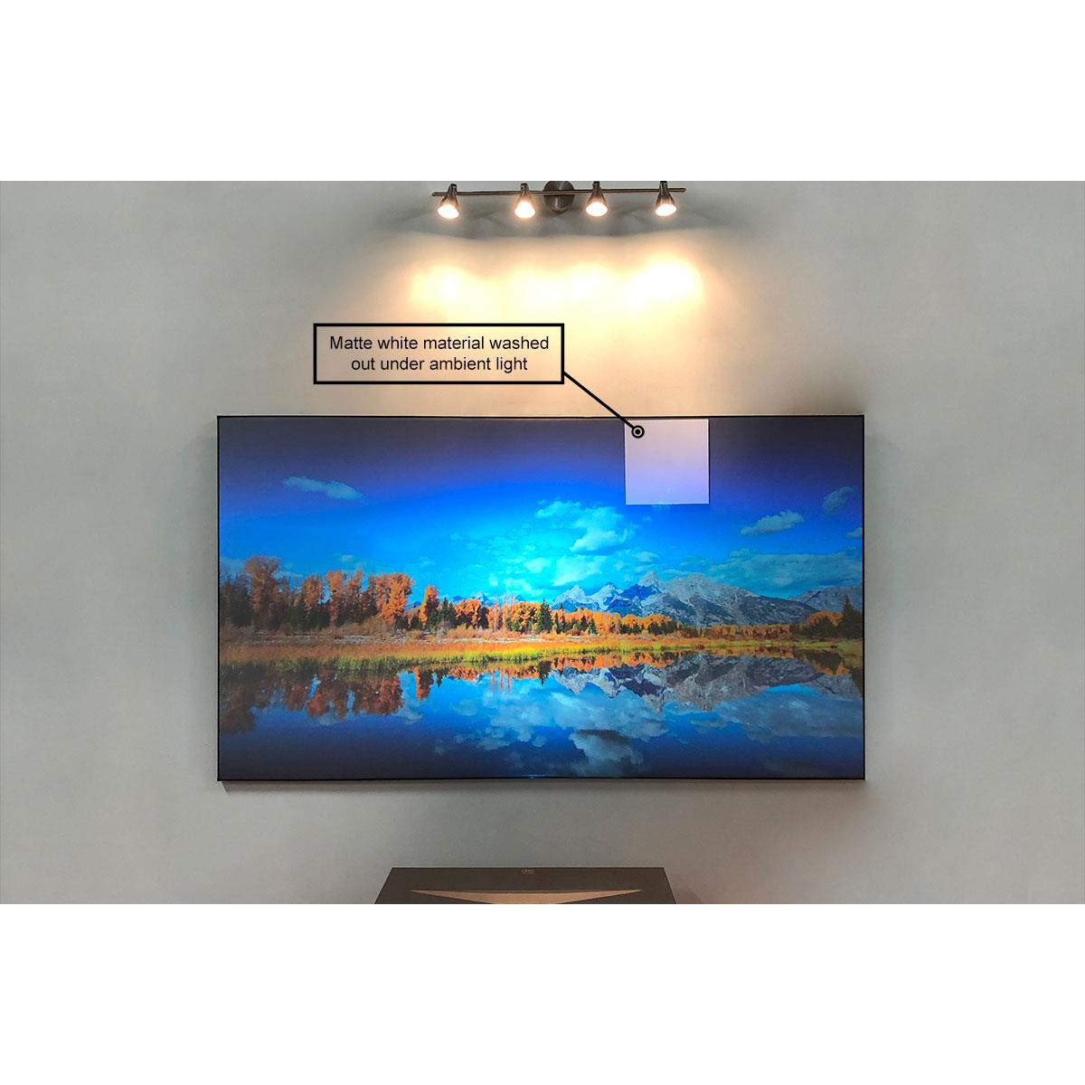 Elite AR103H-CLR2  Aeon CLR 2 Series, 103"16:9 Edge Free ALR Fixed Frame Projector Screen - Each