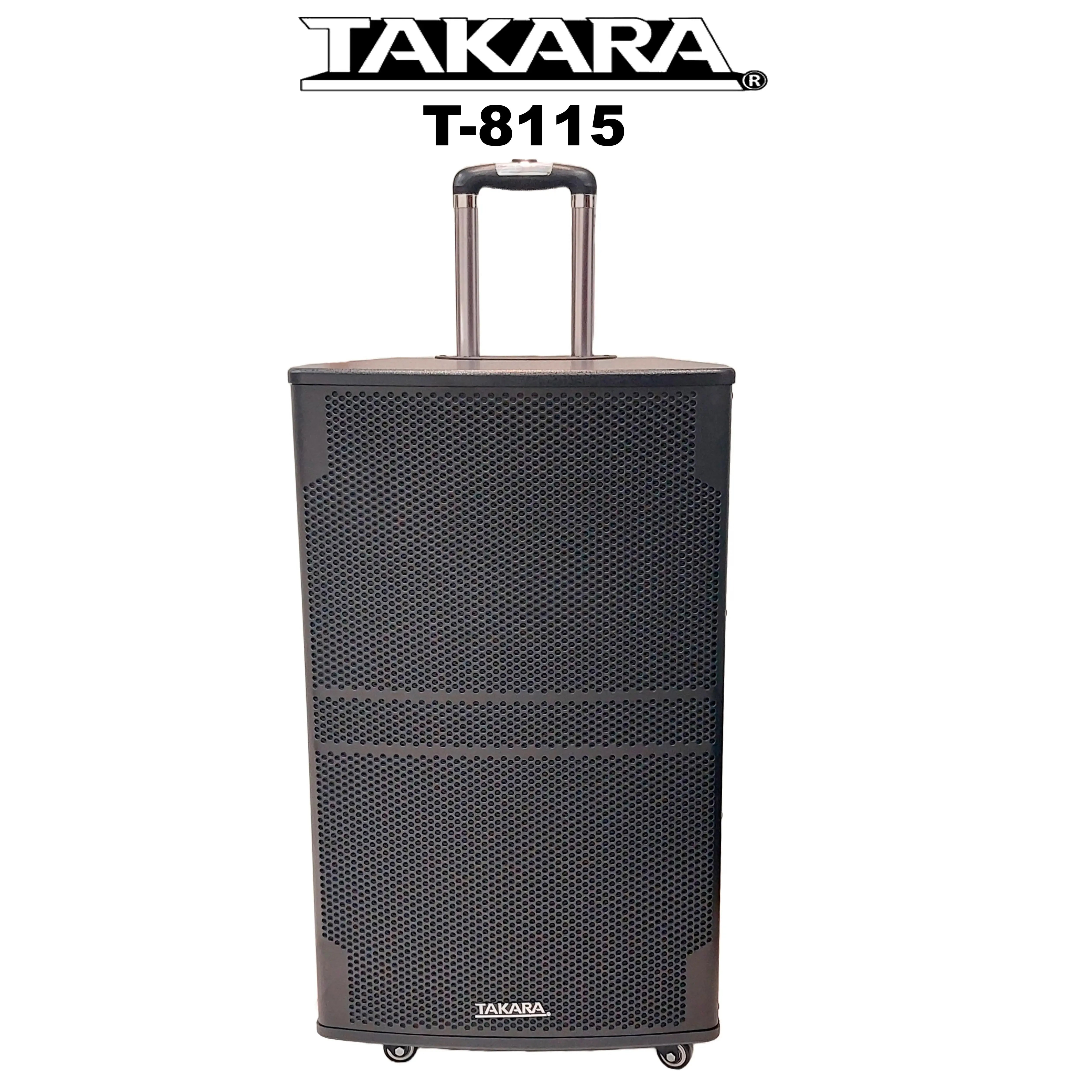 TAKARA T-8115 15" Portable Trolley Speaker