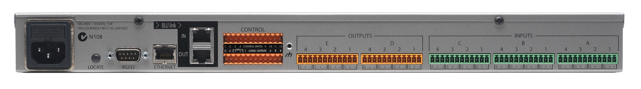 BSS - BLU-100 12×8 Signal Processor with BLU Link