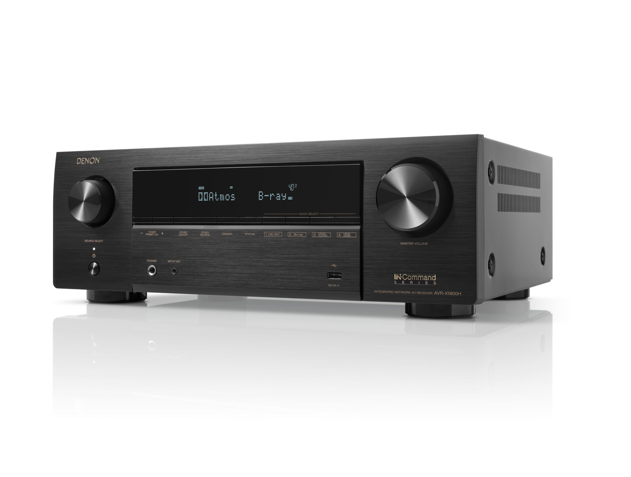 Denon AVR X1800H 7Ch x 120W Network Audio-Video Receiver