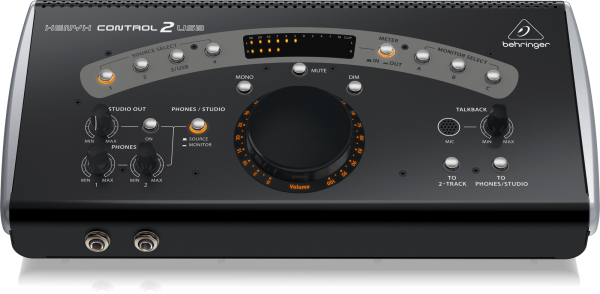 Behringer XENYX CONTROL2USB High-End Studio Control and Communication Center with VCA Control and USB Audio Interface - Each