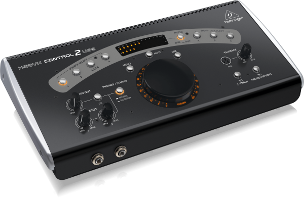 Behringer XENYX CONTROL2USB High-End Studio Control and Communication Center with VCA Control and USB Audio Interface - Each