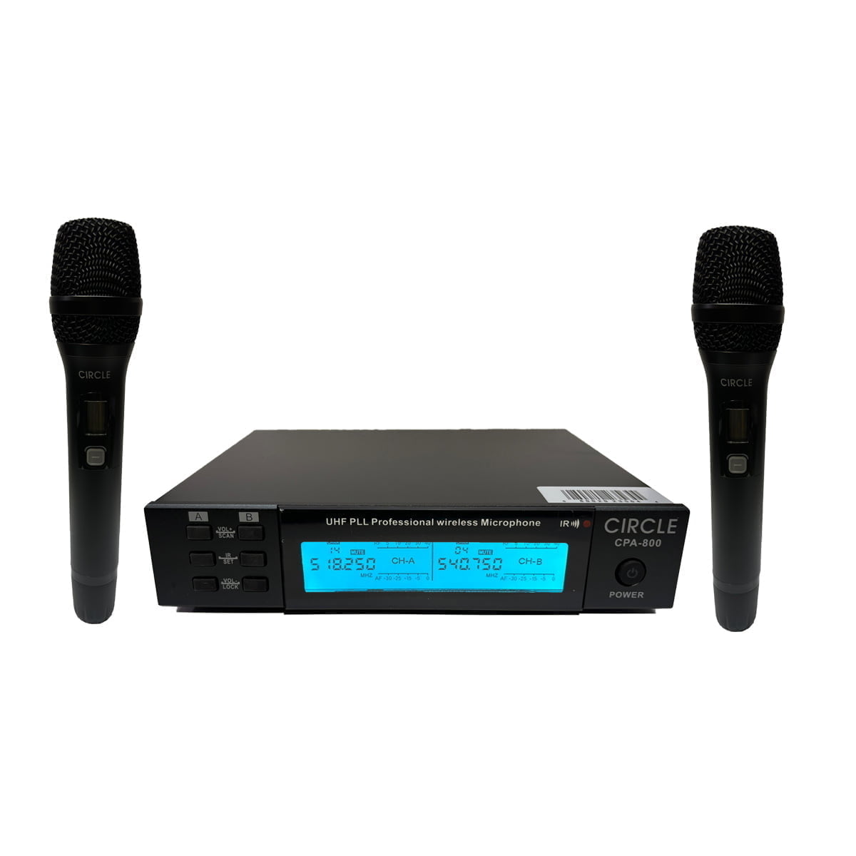 Circle Audio CPA 800 HH Dual Hand Wireless Microphone - Set