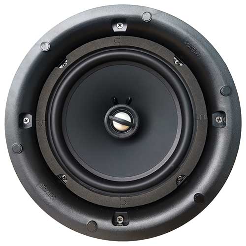 Crest Audio CPL 8T 2-Way Ceiling Installation Speaker (White) with 8-Inch Woofer, Aimable Tweeter, and Built-in 70V/100V Transformer - Audiomaxx India