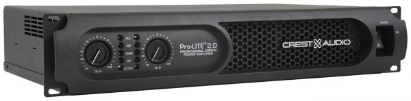 Crest Audio Pro-LITE 2.0-230EB Professional Class-H Power Amplifier for Portable & Installed PA Systems (230V Edition) - Audiomaxx India