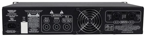 Crest Audio Pro-LITE 3.0-230EB Professional Class-H Power Amplifier for Portable & Installed PA Systems (230V Edition) - Audiomaxx India