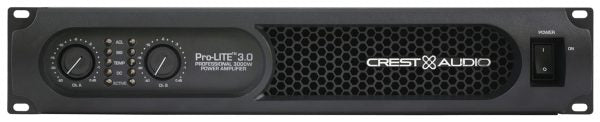 Crest Audio Pro-LITE 3.0-230EB Professional Class-H Power Amplifier for Portable & Installed PA Systems (230V Edition) - Audiomaxx India